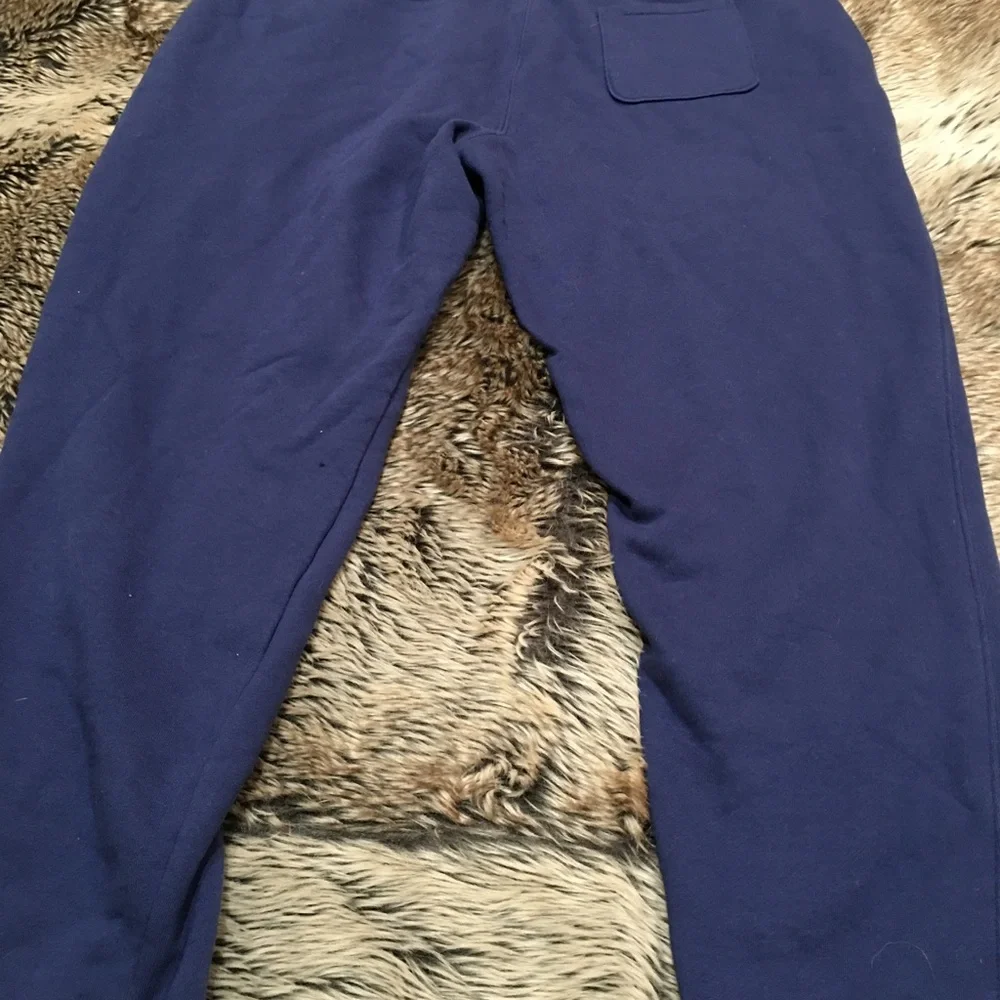 Champion Big C Logo Blue Joggers Authentic Athletic Wear *Size XL*